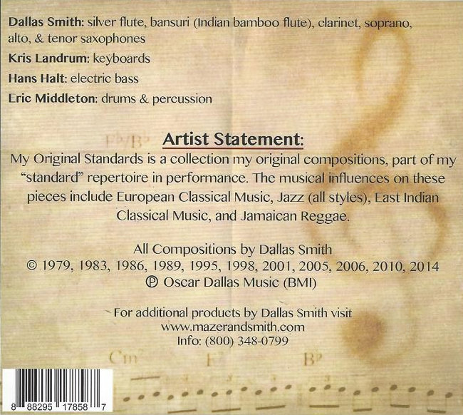 My Original Standards album cover